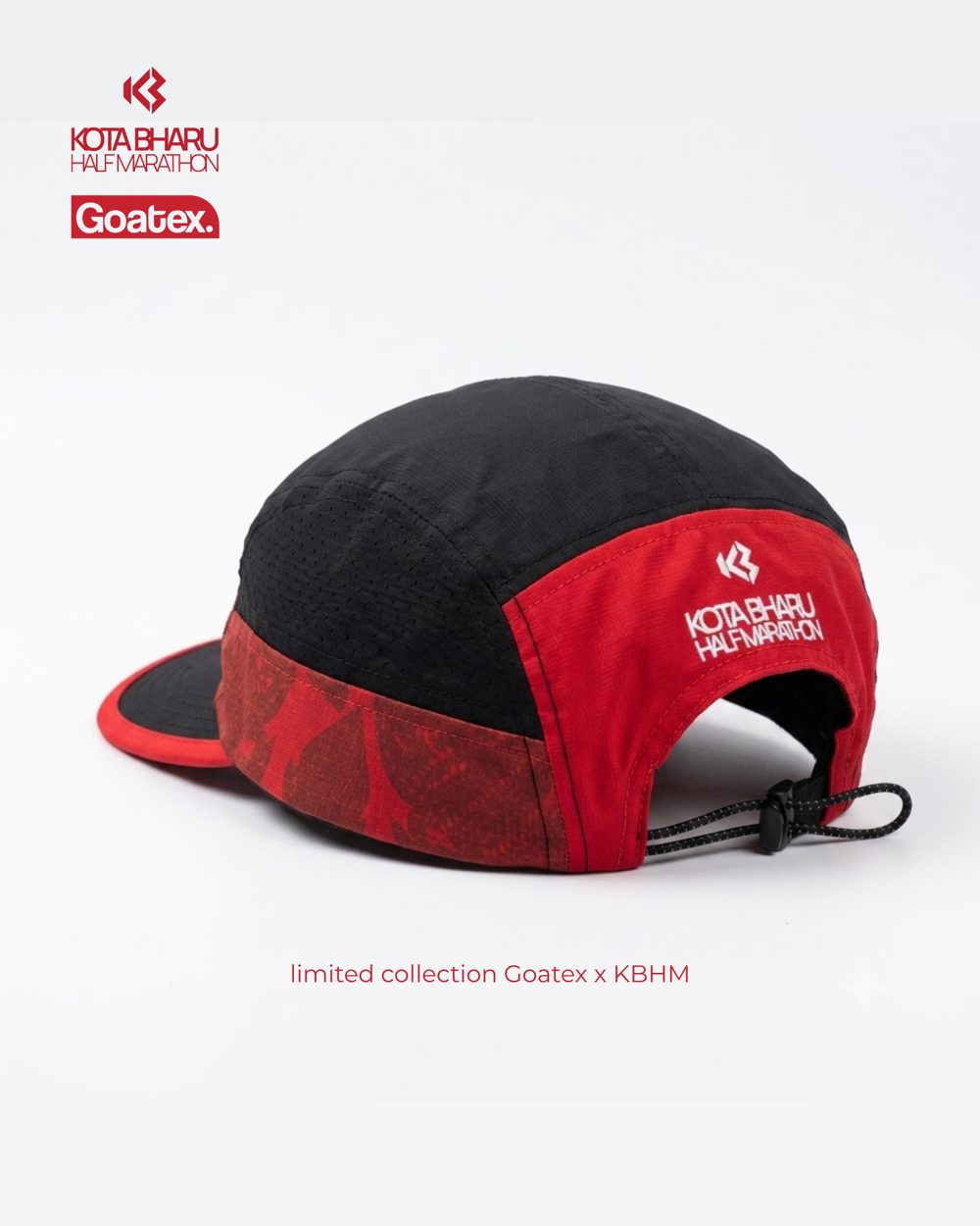 Back view of the KBHM x Goatex cap